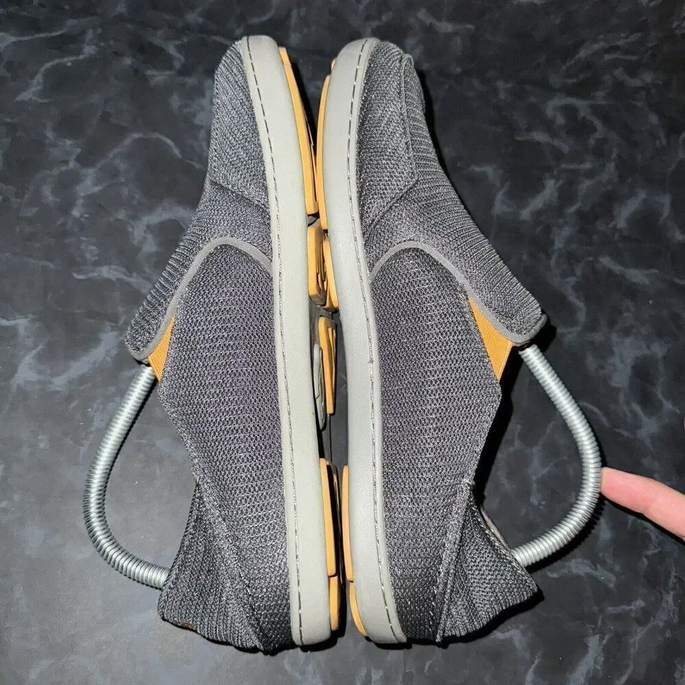 Olukai Nohea Mesh Slip On Grey Casual Beach Loafer Sneakers Shoes Mens Size 8
